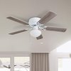 Prominence Home Alvina, 42 in.  Ceiling Fan with Light, White 80092-40